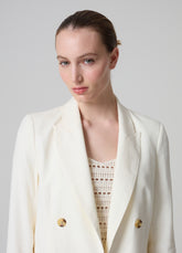 Ovs Contemporary Double-Breasted Blazer